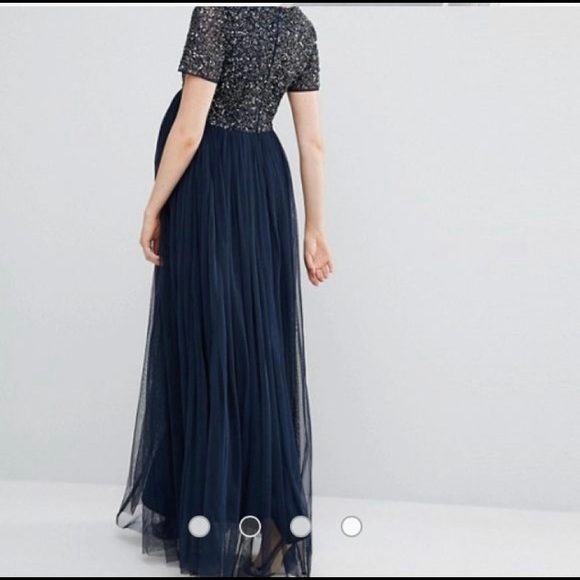 Maternity formal gown - Picture 8 of 9